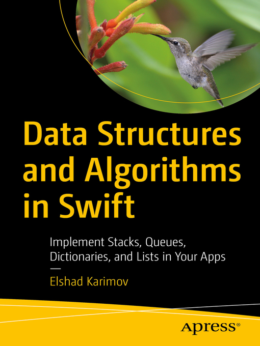 Cover image for Data Structures and Algorithms in Swift